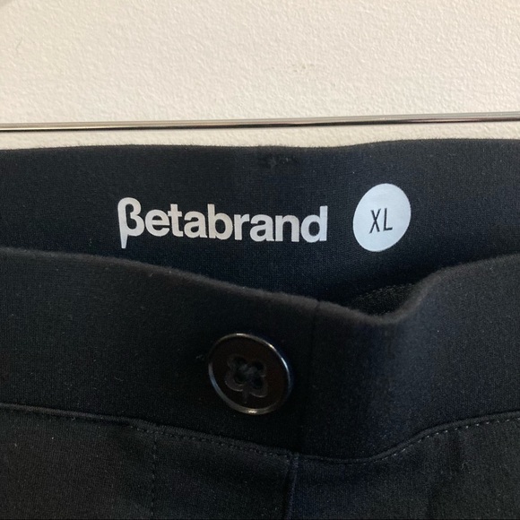 BETABRAND Sz XL Straight Leg Comfort Career Casual Trousers Pants - Picture 2 of 9